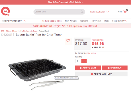 Bacon Bakin' Pan by Chef Tony