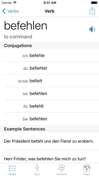 Daily German Verb App - Davison Daily German Verb App - Davison