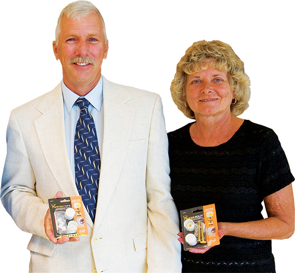 Gary and Ruth, Inventors of the Twister Bolts