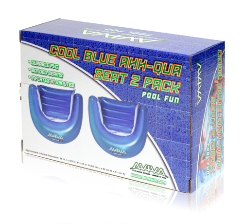 Davison Produced Product Invention: Aviva Cool Blue Sun Seats Packaging
