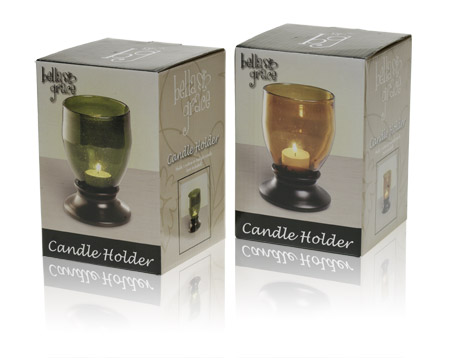 Davison Produced Product Invention: Candle Holder – Short Packaging
