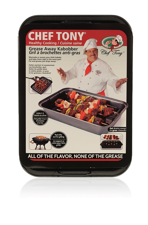 Davison Produced Product Invention: Chef Tony – Kabobber