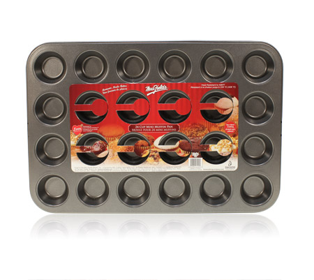 Davison Produced Product Invention: 24-Cup Mini Muffin Pan – Mrs. Fields