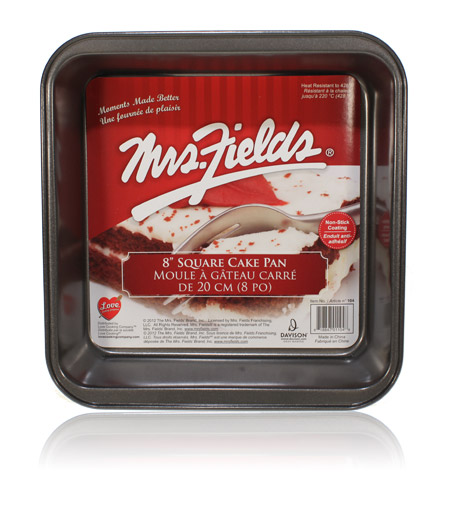 Davison Produced Product Invention: 8 Inch Square Pan – Mrs. Fields