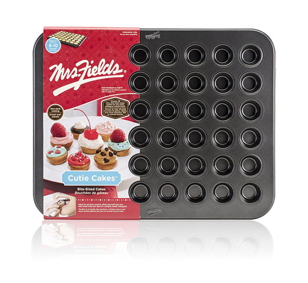 Davison Produced Product Invention: Cutie Cakes™ Baking Pan – Mrs. Fields