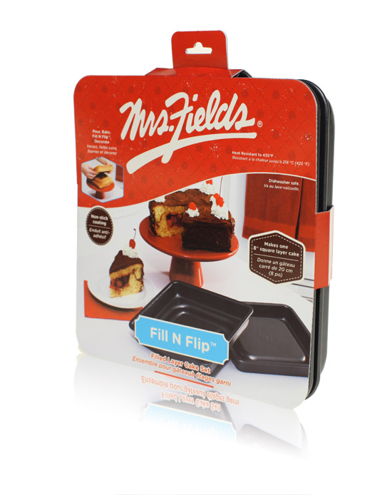 Davison Produced Product Invention: Fill N Flip Locking Layer Pan – Mrs. Fields