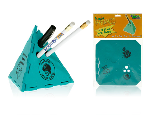Davison Produced Product Invention: FoamWorx Pyramid Puzzle