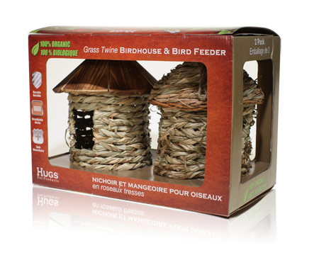 Davison Produced Product Invention: Grass Twine Bird Feeder