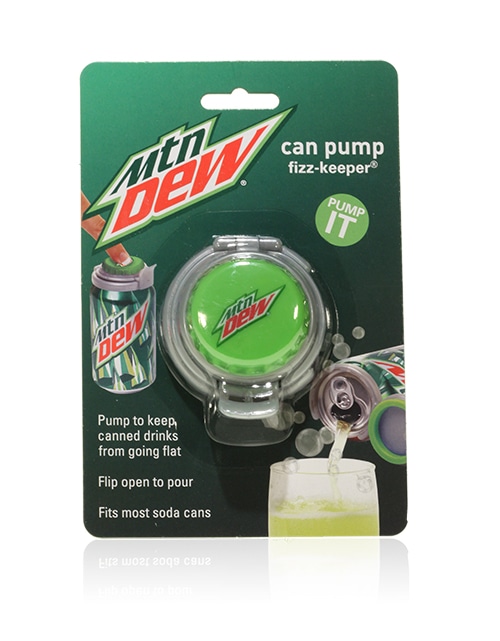 Davison Produced Product Invention: Can Pump – Mountain Dew
