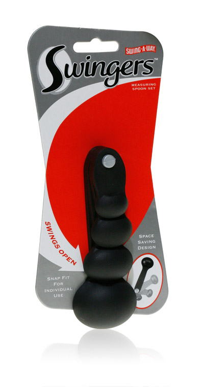 Davison Produced Product Invention: Swingers Measuring Spoon Set