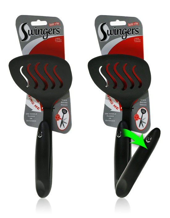 Davison Produced Product Invention: Swingers Large Slotted Turner
