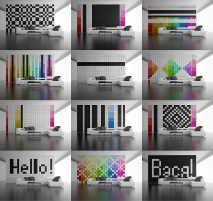 FREE STANDING 20 BY 20 WALL