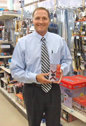 George Davison with Davison produced product idea: Add-A-Signal