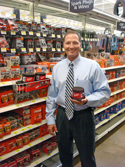 George Davison with Davison produced product idea: The Oil Filter Gripper