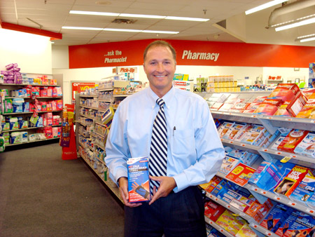 George Davison with Davison produced product idea: Hot / Cold Therapy Brace for Wrists