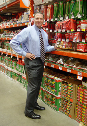 George Davison with Davison produced product idea: Twister Bolts