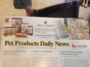 Pet Products Daily News Paula Deen- Hugs Pet Products