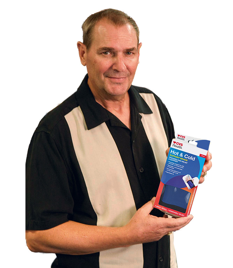 Hot / Cold Therapy Brace Inventor