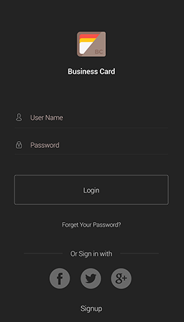 Feature image app page