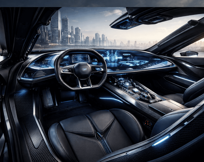 Patent augmented reality dashboard is an in-vehicle display system